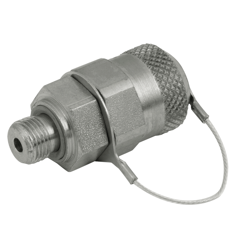 1/4 B MALE T/P   16MM BY 2MM STEEL CAP