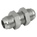 3/8 JIC MALE BULKHEAD & LOCKNUT