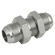 3/8 JIC MALE BULKHEAD & LOCKNUT