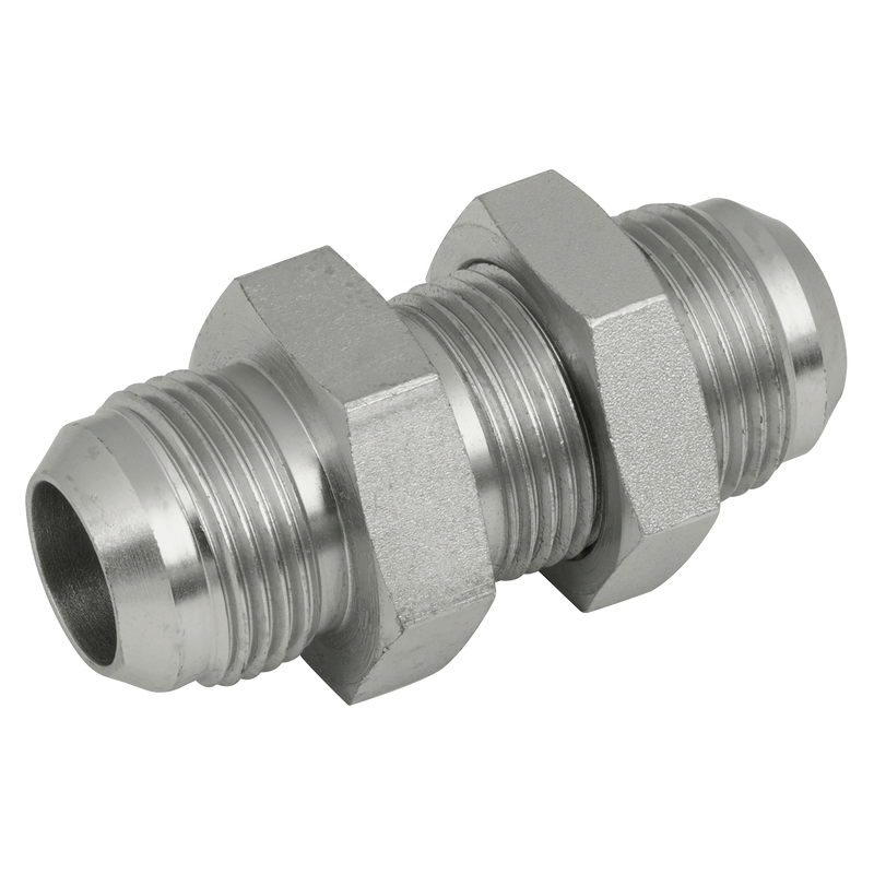 JIC MALE BULKHEAD & LOCKNUT