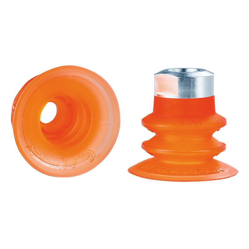 D/BELLOW W/CROSS GROOVE  35MM  POLY