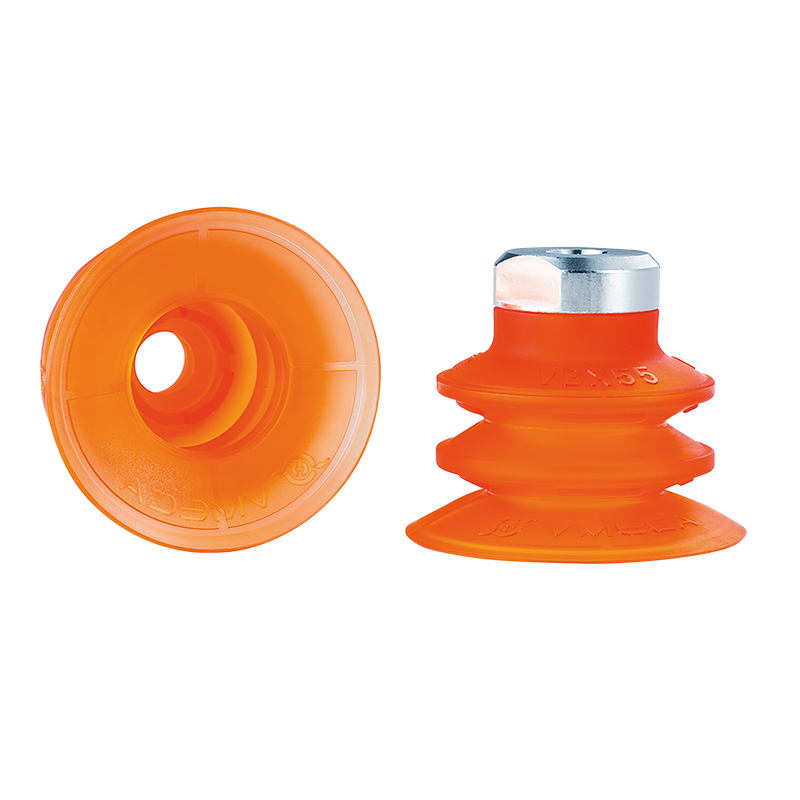 D/BELLOW W/CROSS GROOVE 55MM POLY