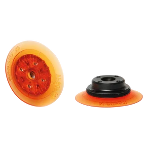 FLATSTYLE CUP W/CLEATS 90MM POLYURETHANE