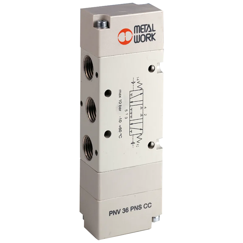 PILOT/SPRING VALVE 5/3 G1/4