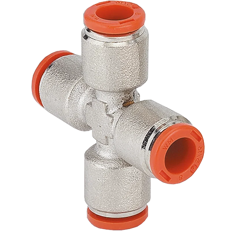6MM TUBE FITTING ON ALL SIDES
