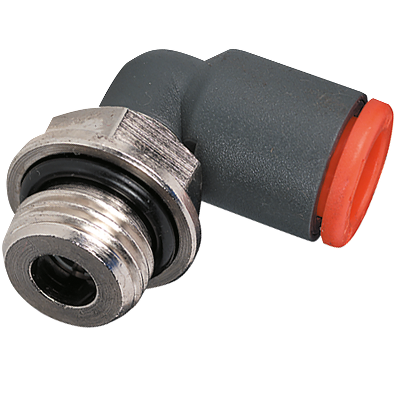 MALE STUD SWIVEL ELBOW 12MM TO G1/2