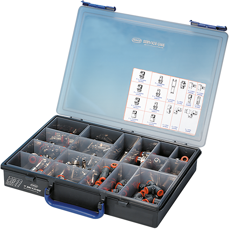 ASSORTED 6/8MM PUSH-IN FITTINGS KIT