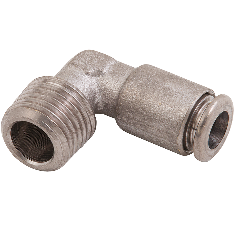 FOOD GRADE STUD ELBOW 6MM TO 1/8