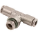 MALE SWIVEL TEE PARALLEL  4MM TO 1/8
