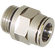 MALE STUD 4MM TO G1/4 THREAD