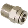 MALE STUD 4MM TO R1/4 THREAD