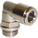 MALE STUD SWIV ELBOW 4MM G1/4 PARALLEL