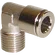 MALE STUD ELBOW 4MM R1/4 TAPERED