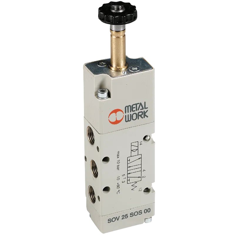 5/2 G1/8 SOLENOID/SPRING VALVE