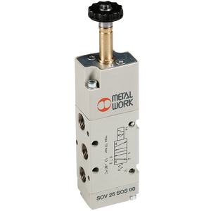 5/2 G1/8 SOLENOID/SPRING VALVE
