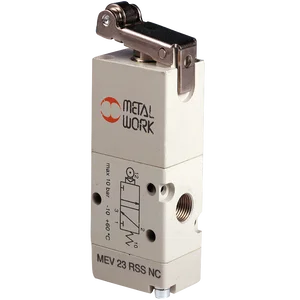 SENS ROLLER LEVER VAL 3/2 G1/8 PORT N/C