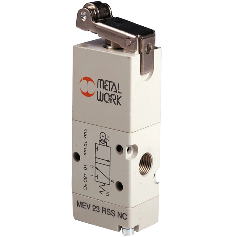 SENS ROLLER LEVER VAL 3/2 G1/8 PORT N/C