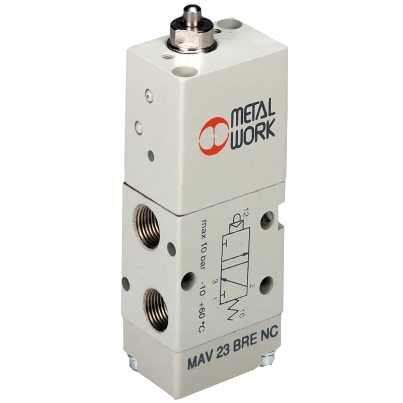 PLUNGER VALVE 3/2 NC G1/8