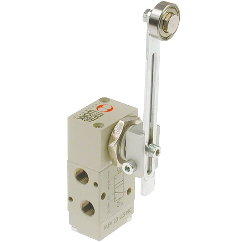 ROLLER VALVE 3/2 1/8 PORTS SPRING RETURN