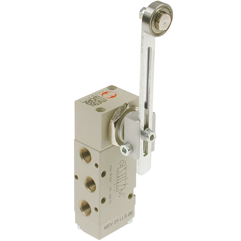 ROLLER VALVE 5/2 1/8 PORTS SPRING RETURN