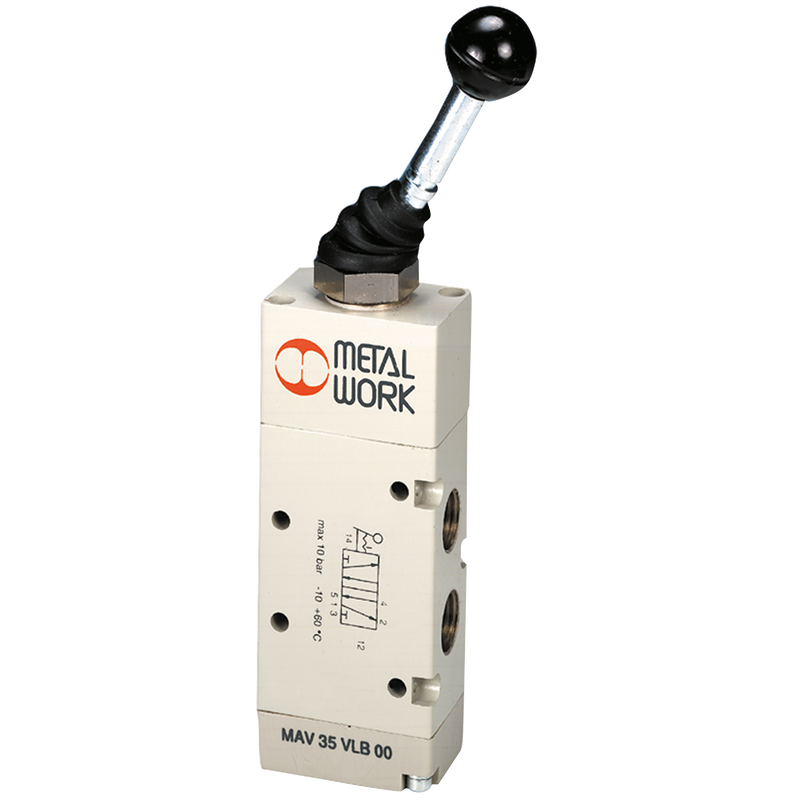 TOP LEVER VALVE  5/2 BI-STABLE G1/8