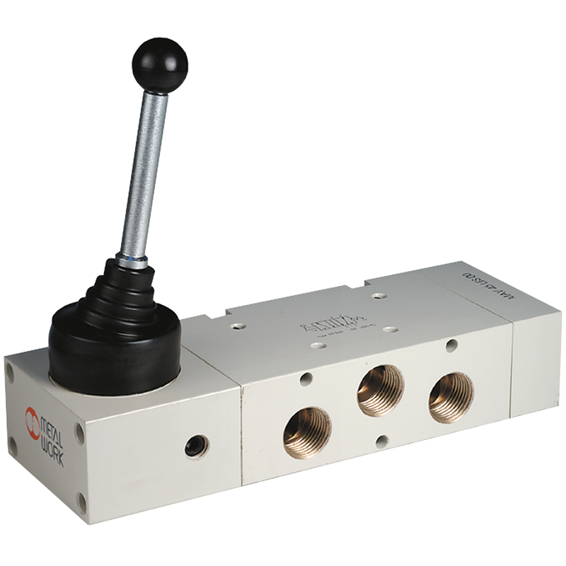 LEVER VALVE 5/2 BI-STABLE G1/2