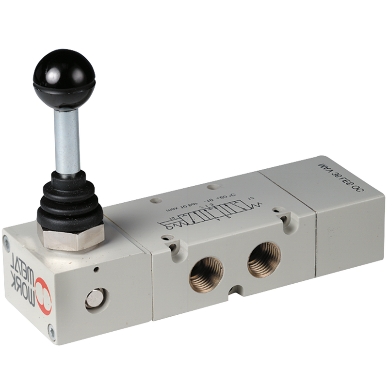 LEVER VALVE 5/3 OC BI-STABLE G1/4