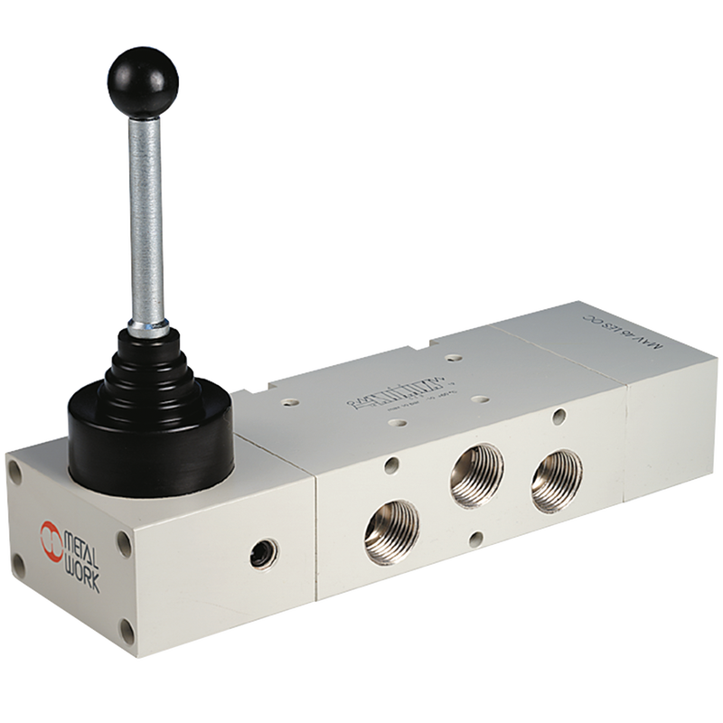 LEVER VALVE 5/3 PC MONO-STABLE G1/2