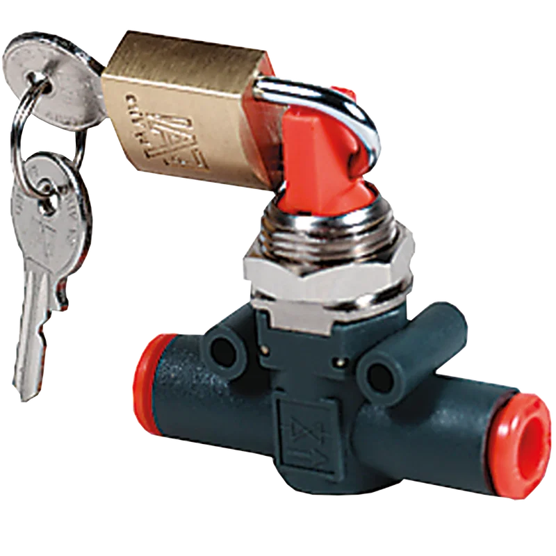 INLINE SHUT/OFF VALVE LOCK TUBE