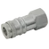 BE-25 EURO HIGH FLOW COUPL 1/4 BSPP FEM