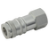 BE-25 EURO HIGH FLOW COUPL 1/4 BSPP FEM