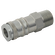 BE-25 EURO HIGH FLOW COUPL 1/4 BSPT ML