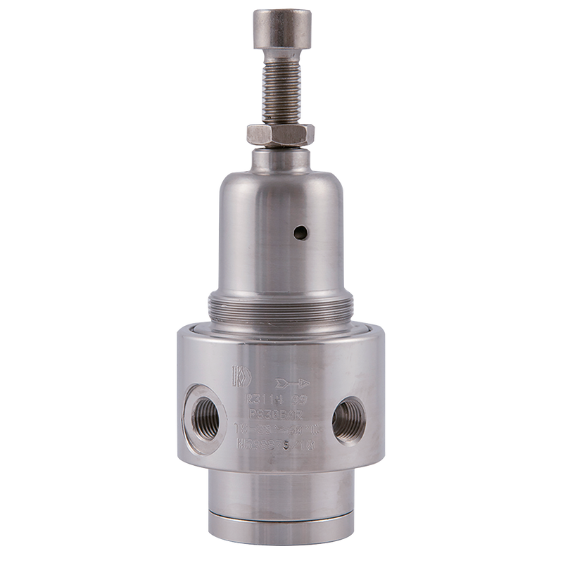 S/STEEL PRESSURE REGULATOR G1/4 5-50BAR
