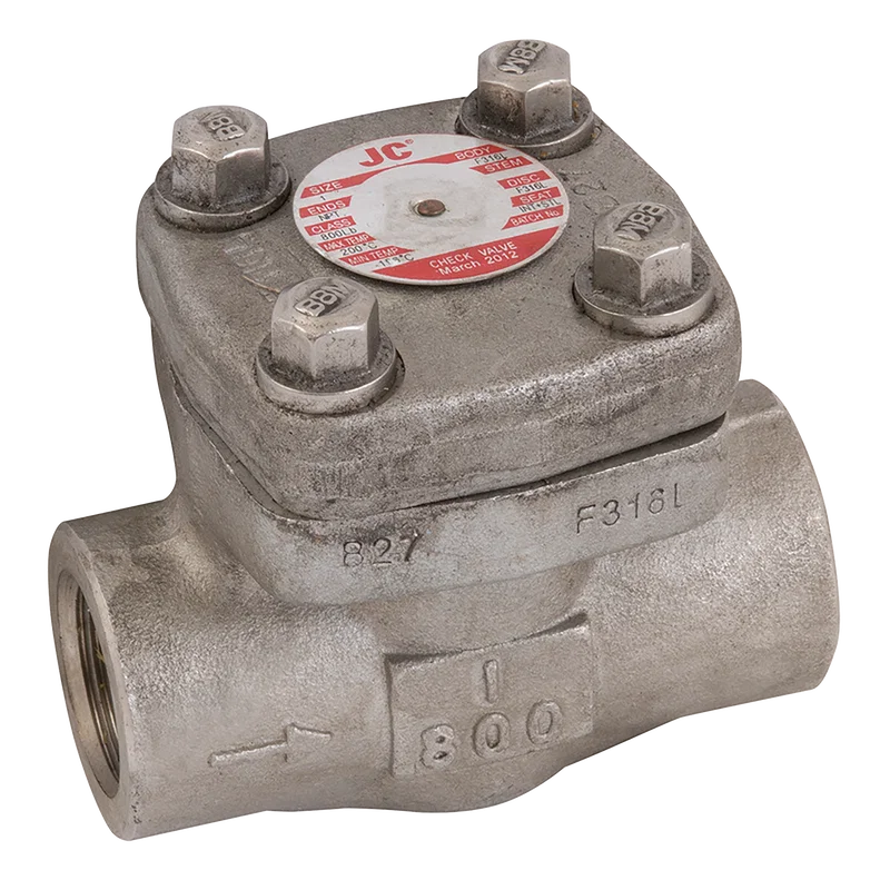 SW #800 PISTON CHECK VALVE 316L