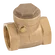 1 BSPP BRASS SWING CHECK VLV METAL SEAT
