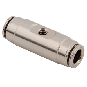 SLIP LOK - 1/4 EQUAL JOINER W/ NOZ PORT