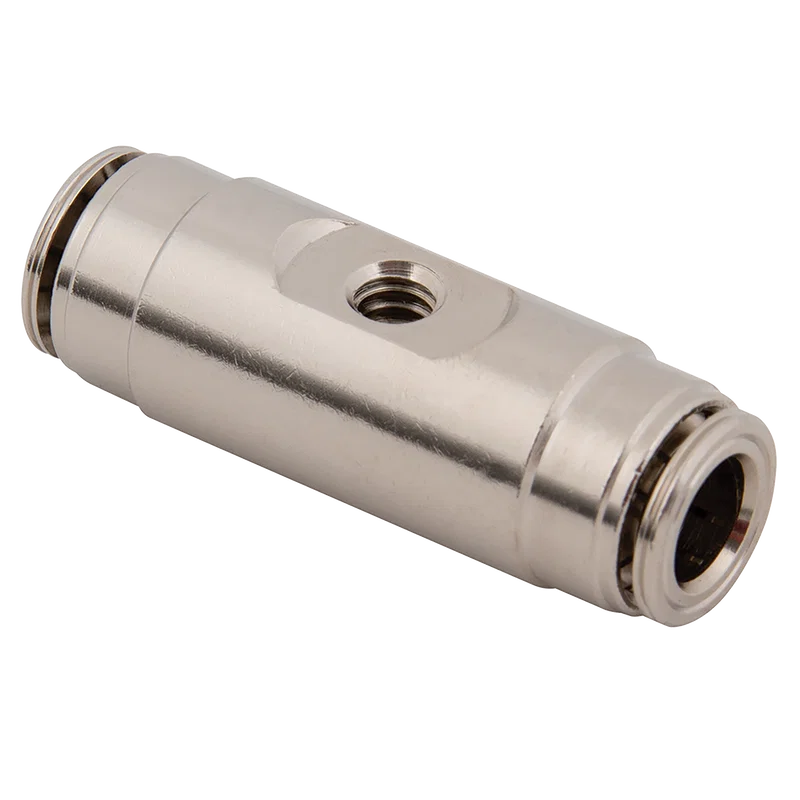 SLIP LOK - 1/4 EQUAL JOINER W/ NOZ PORT