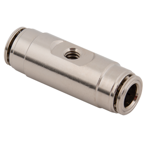 SLIP LOK - 1/4 EQUAL JOINER W/ NOZ PORT