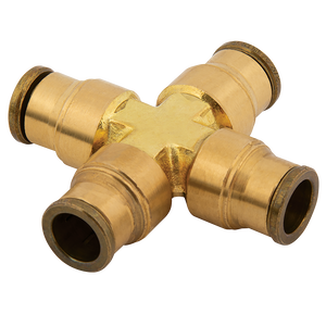 MISTING PUSH IN FITTING EQUAL CROSS 3/8