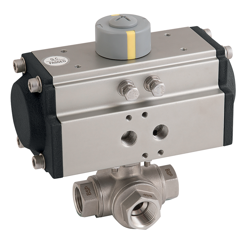 1 1/2BSP 3W TPORT SS BV F/W HTS-092