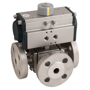 1.1/2 PN16 3 WAY B/VALVE C/W HTD-083