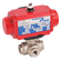 1 BSP D/ACT T-PORT BRASS BALL VALVE
