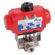 1/2 BSP 3W L PORT 6000PSI C/W PAW D/ACT