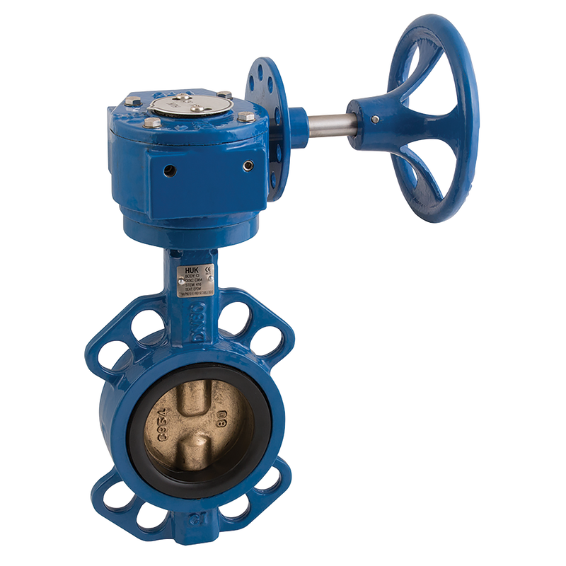 WAFER B/FLY VALVE AB/EPDM GEAR