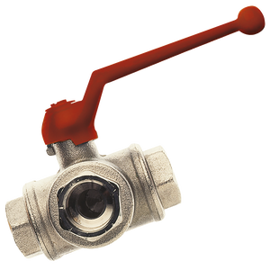 BSP FEM BALL VALVE 3WAY T PORT