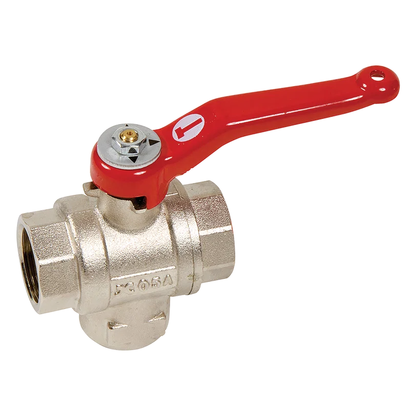 BSP FEM 3 WAY L PORT BOT ENT B/V
