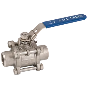 B/WELD 3PC FULL BORE B/V LOCK/LVR