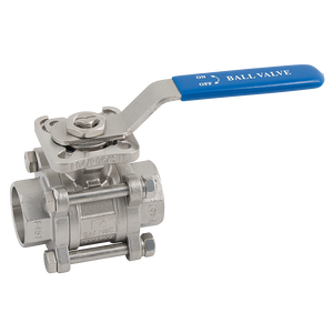 1 1/2 SW 3PC D/MNT SS FULL BORE B/V