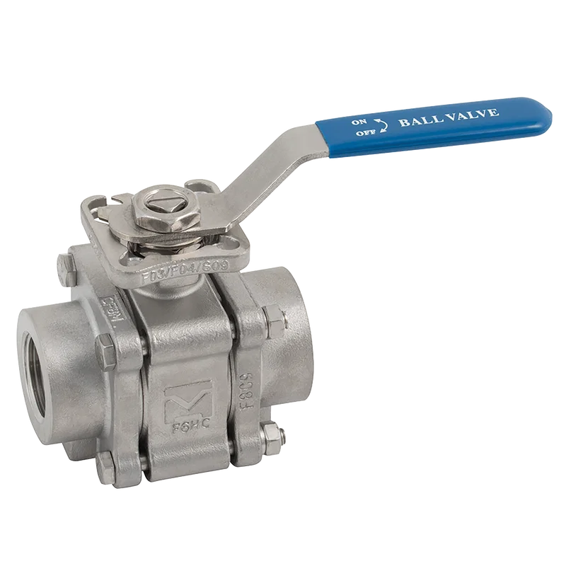 1 1/2BSP FSAS S/S 3PC FBBV D/MNT 1500PSI