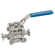 1 TRI-CLAMP S/S 3PC D/MNT B/V LEVER